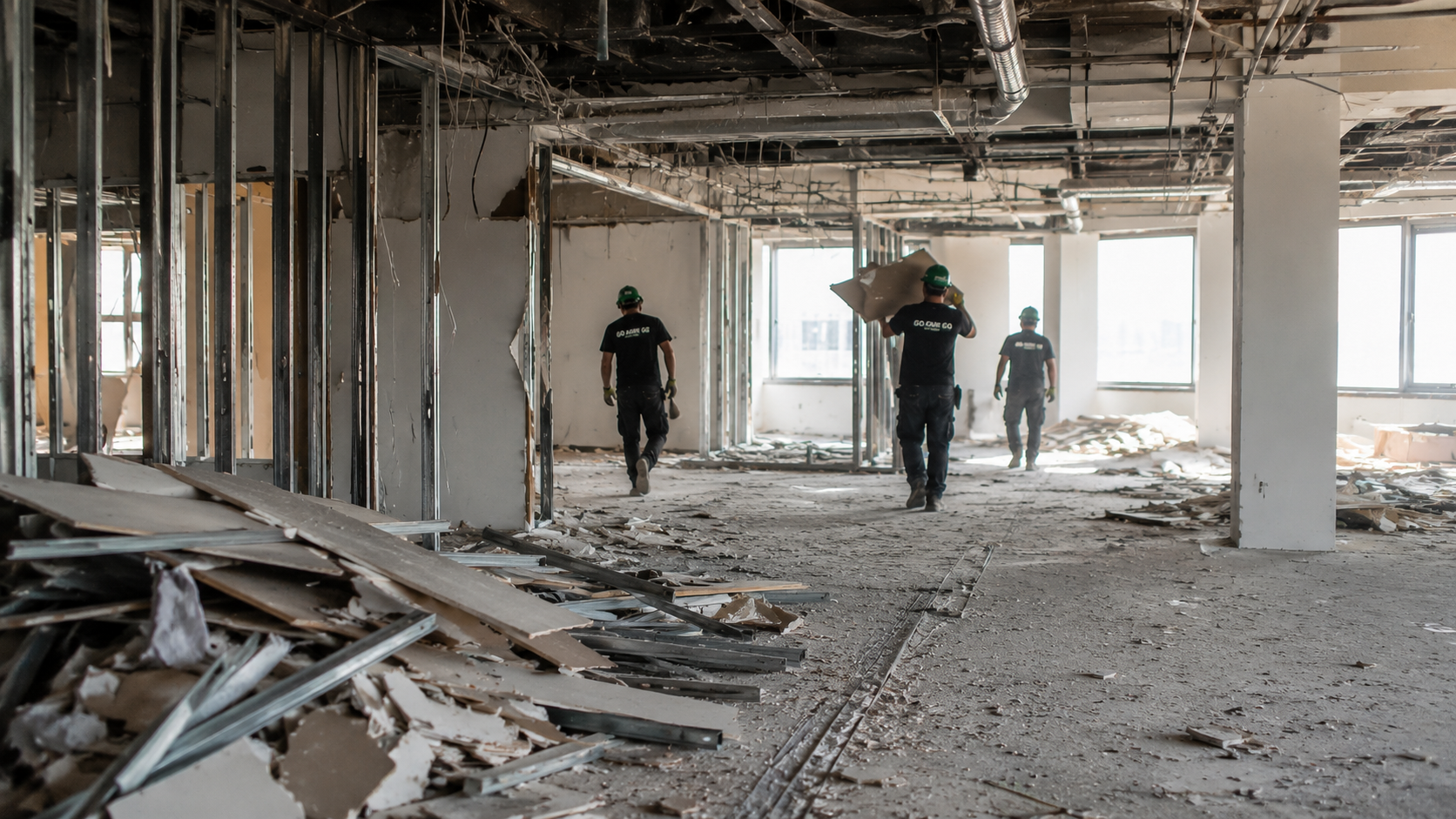 Manual interior demolition contractor in Vancouver